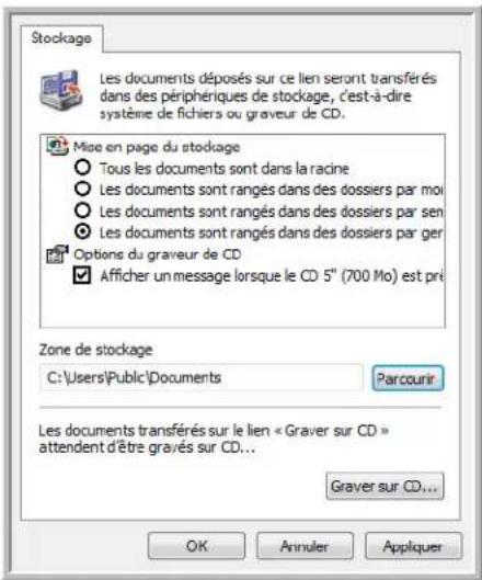 XEROX Documate 7600 - Propriétés de stockage - 1