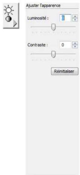 XEROX Documate 7600 - Réglage de la luminosité et du contraste - 1