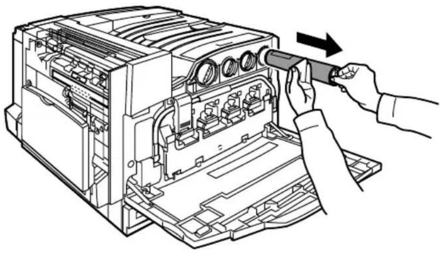 XEROX WorkCentre 7346V AZ - Sustitución de los cartuchos de tóner - 1