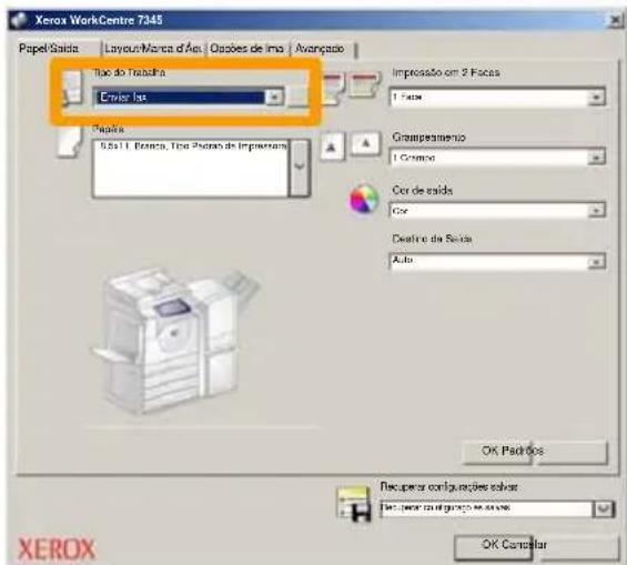 XEROX WorkCentre 7346V AZ - Fax LAN Simples - 1