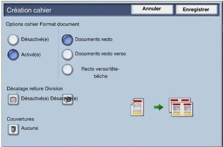 XEROX WorkCentre 7346V AZ - Creation cahier - 1