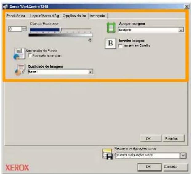 XEROX WorkCentre 7346V AZ - Configure as Opções de Fax - 1