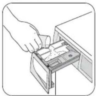 ZANUSSI ZWH6145 - 2.Measure out the detergent and the fabric softener - 1