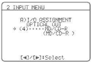 YAMAHA RXV563 - Für OPTICAL OUTPUT-Buchse 4 - 1
