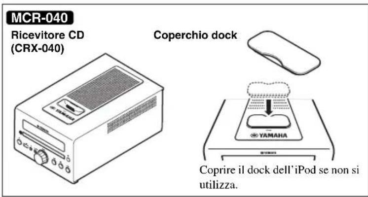 YAMAHA MCR040 - COMPONENTI - 1