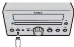 YAMAHA MCR040 - Conexión del USB - 1