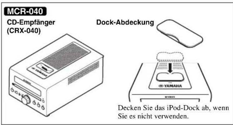 YAMAHA MCR040 - LIEFERUMFANG - 1
