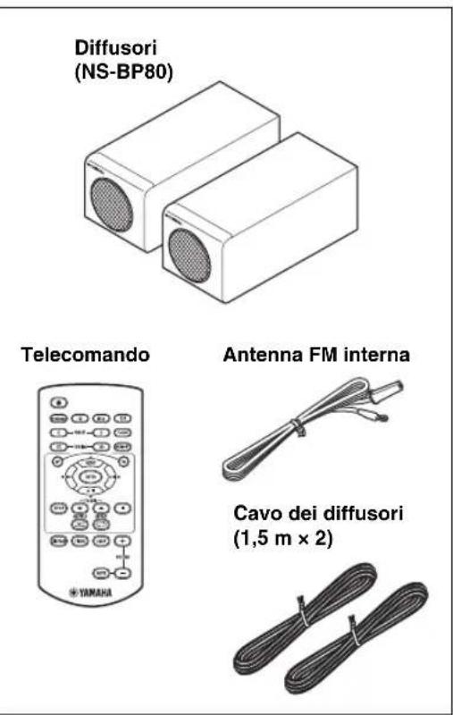 YAMAHA MCR040 - COMPONENTI - 5