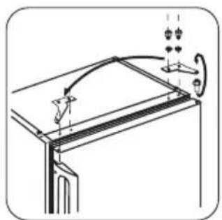 ZANUSSI ZR G316 IW - Есіктің ашылатын жағын өзгерту - 5