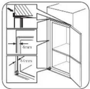 ZANUSSI ZBT 6284 - Instalar o aparelho - 4