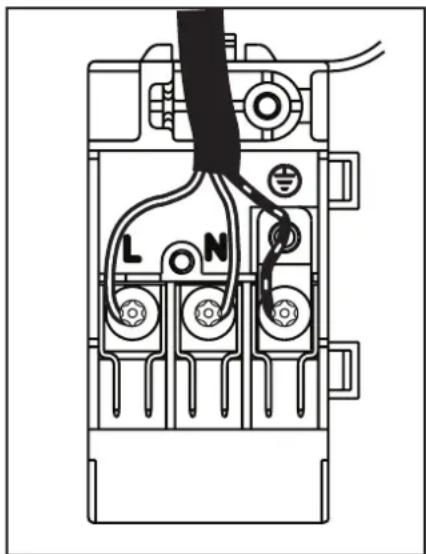 ZANUSSI ZDE 320 X - Replacement of the connection cable - 3