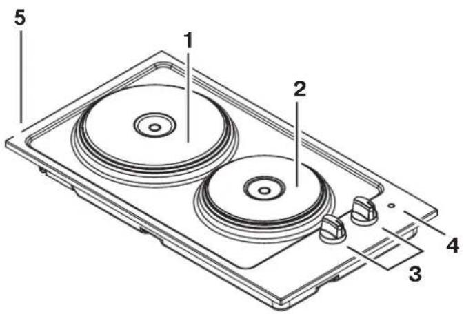 ZANUSSI ZDE 320 X - Descripción del aparato - 1