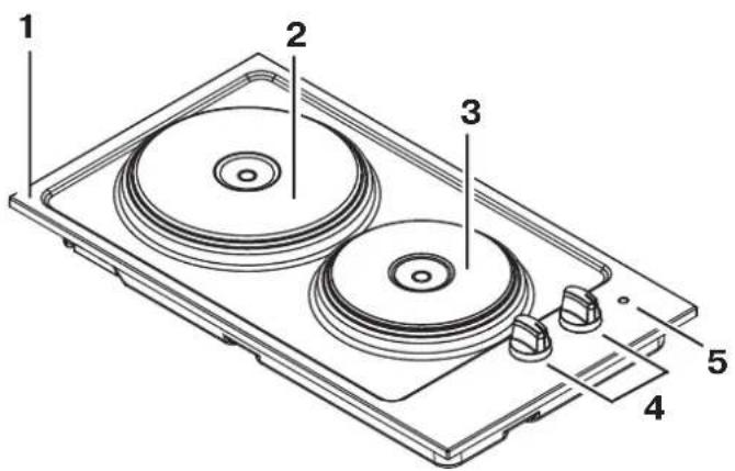 ZANUSSI ZDE 320 X - Description of the appliance - 1