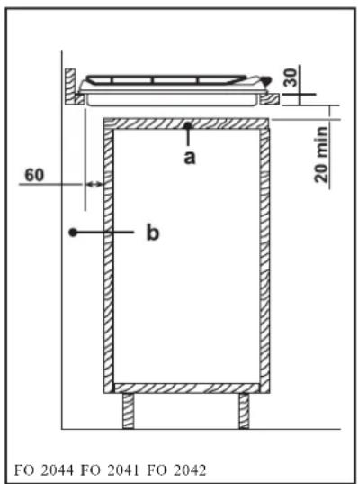 ZANUSSI ZDE 320 X - As dimensionaloes estao indicadas en millimetros - 1