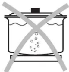 ZANUSSI ZDK 320 X - Adjust the cooking zones correctly. - 2