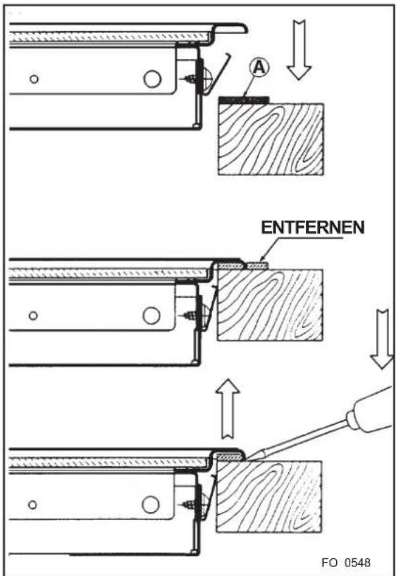 ZANUSSI ZDK 320 X - Einfügen und montieren - 4