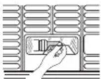 ZANUSSI ZFC 50 JF - Changing the light bulb - 1