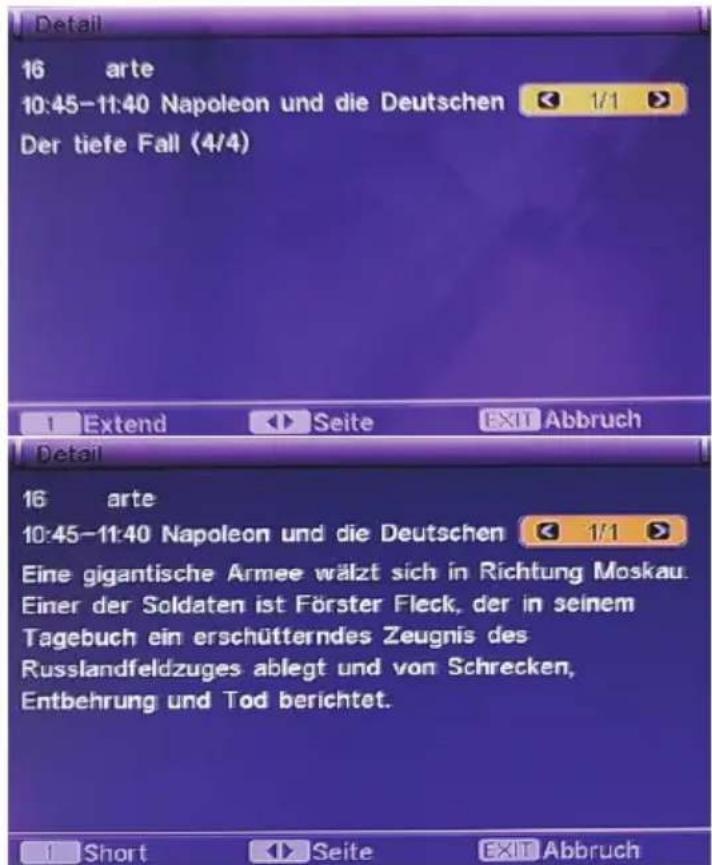 XORO HRT 5000 - Elektronischer Programführer - 1