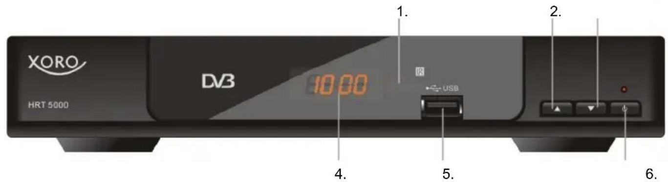 XORO HRT 5000 - Vorsderseite - 1