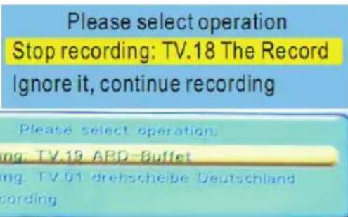 XORO HRT 5000 - Stop Recording - 1