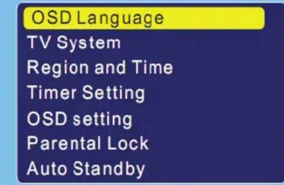 XORO HRT 5000 - System Setup - 1