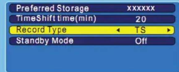 XORO HRT 5000 - DVR Configuration - 1