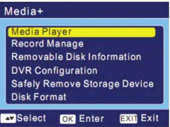 XORO HRT 5000 - Media-Player - 1
