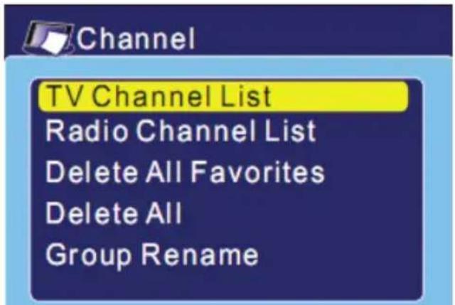 XORO HRT 5000 - Edit Channel - 1