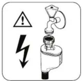 ZANUSSI ZDI121W - Wasserzulaufschlauch mit Sicherheitsventil - 1
