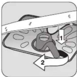 ZANUSSI ZDI121W - Déchargement du lave-vaisselle - 2