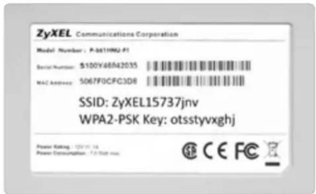 ZYXEL P661HNUI - Informations supplémentaires : Configuration du client sans fil - 3