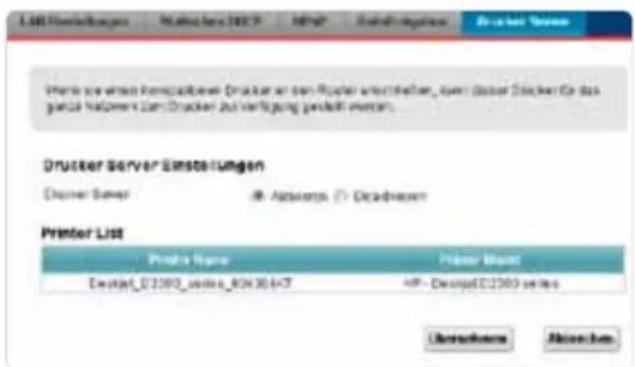 ZYXEL P661HNUI - Netzwerkfreigabe für USB-Drucker - 1