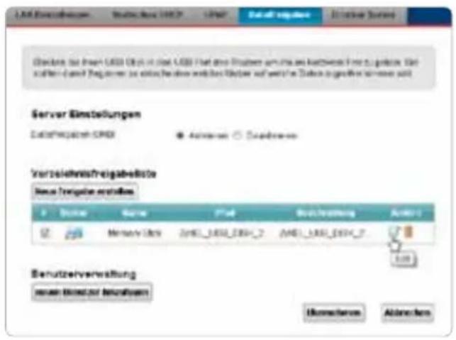 ZYXEL P661HNUI - Netzwerkfreigabe für USB-Memory-Stick - 1