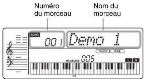 YAMAHA PSRE333 - Selection et écoute d'un morceau choisi - 1