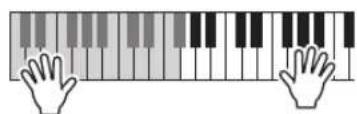 YAMAHA PSRE333 - Comment faire retenter les différents types d'harmonies - 1