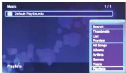 XORO HMB 2100 - Abspielen von Wiedergabelisten - 1