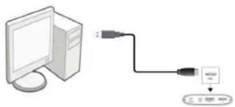 XORO HMB 2100 - Connect to Computer - 1