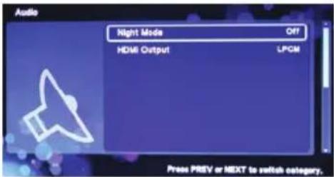 XORO HMB 2100 - Changing Audio Settings. - 1