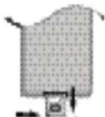 XORO HMB 2100 - Insert battery - 1
