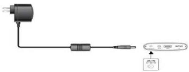 XORO HMB 2100 - Brancher l'alimentation secteur. - 1