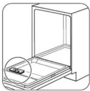 ZANUSSI ZDI16001XA - Verwendung des Reinigungsmittels - 1