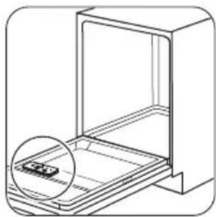 ZANUSSI ZDI16001XA - Het glansmiddeldoseerbakje vullen - 3