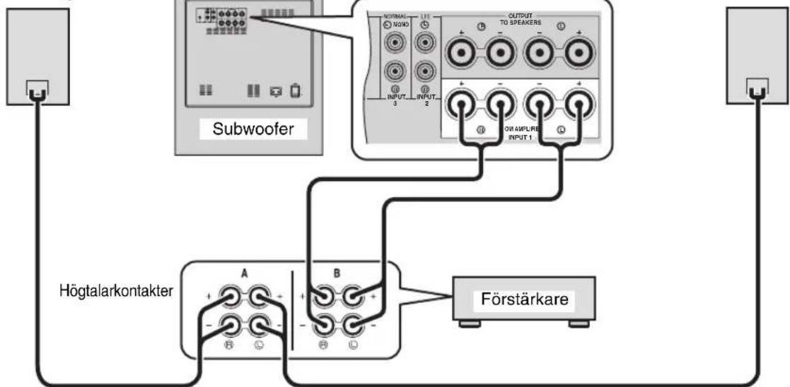 YAMAHA Soavo900SW - ■Användning av en subwoofer - 1