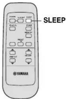 YAMAHA Soavo900SW - Einstellen des Einschlaftimers - 1