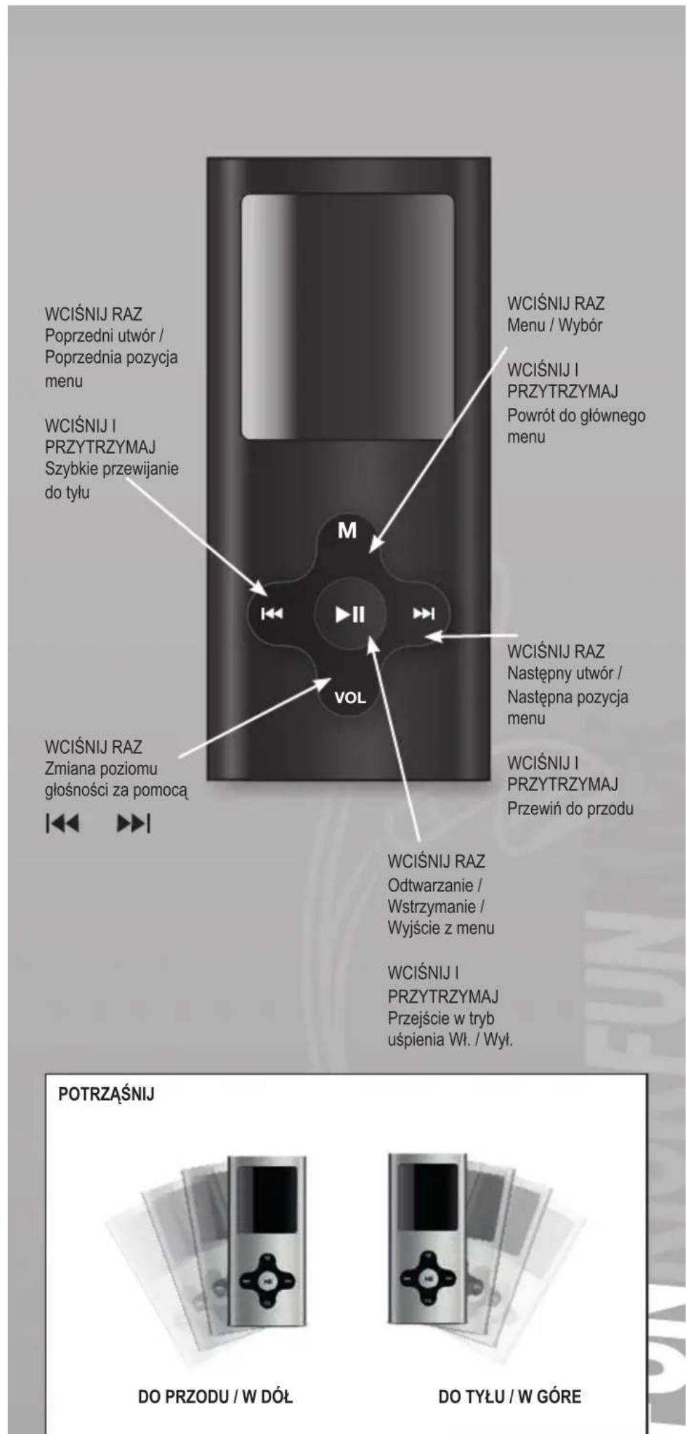 Yarvik Funkick PMP221 - FUNKICK MEDIA PLAYER - 21
