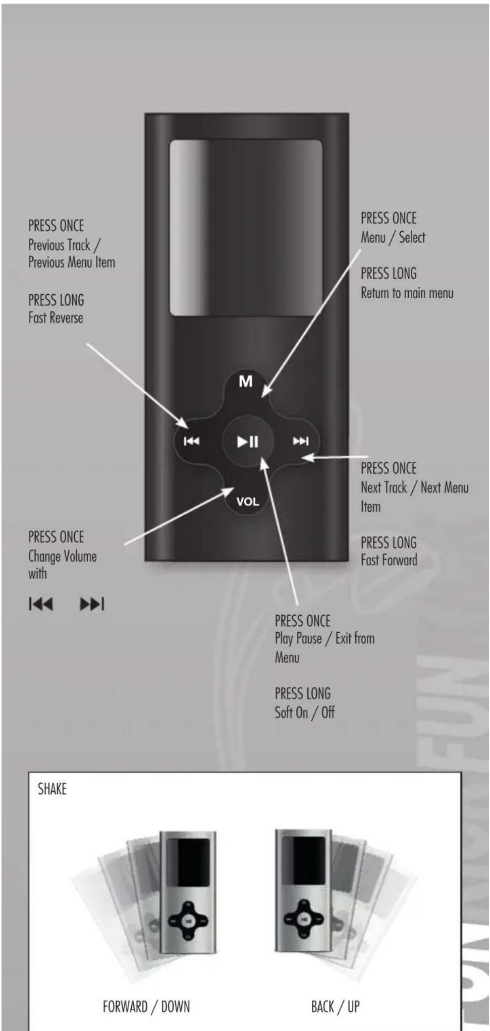 Yarvik Funkick PMP227 - FUNKICK MEDIA PLAYER - 7
