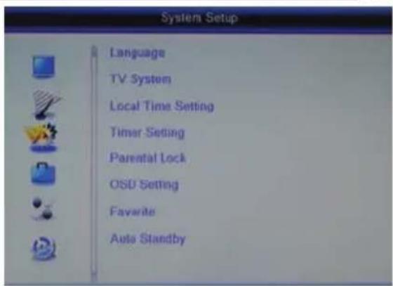 XORO HRT 8300 - Language - 1