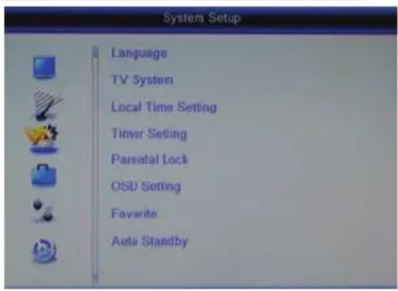 XORO HRT 8300 - Langue - 1