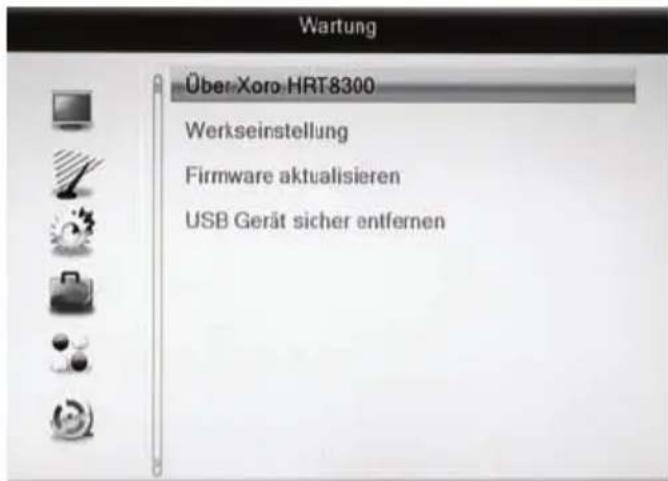 XORO HRT 8300 - Wartung - 1