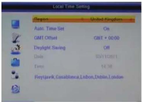 XORO HRT 8300 - Auto. Time set - 1